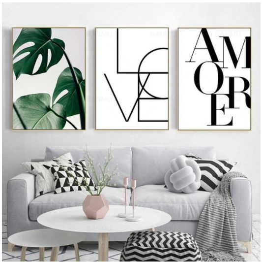 Love Amore Canvas